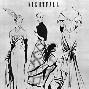 Evening gown and bodice by Elsa Schiaparelli