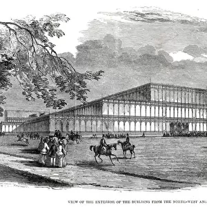 Exterior of the Great Exhibition 1851
