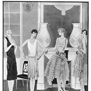 Fashions for dinner-time, Paris, 1927