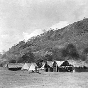 Field hospital, Lindi theatre, East Africa, WW1