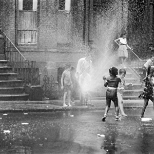 Fire Hydrant Street Play NYC 1969
