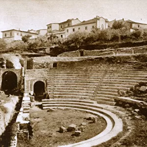 Florence, Italy - Fiesole and the Ruins of the Roman Theatre