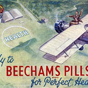 Fly to Beechams Pills for Perfect Health - Promo Prochure