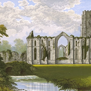 Fountains Abbey, near Ripon, North Yorkshire