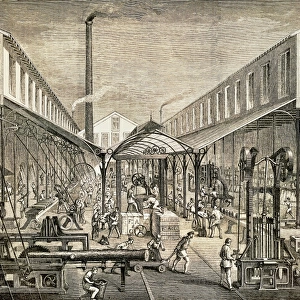 France (19th c. ). Industrial Revolution. Workshops