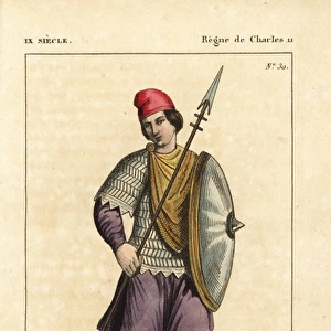 French soldier, 9th century
