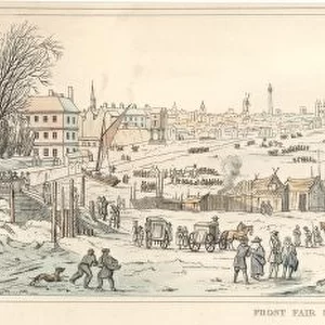 Frost Fair / Thames / 1684