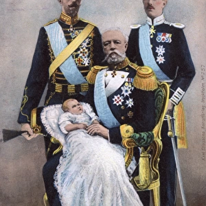 Four Generations of Swedish Royalty