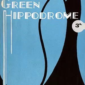 Golders Green Hippodrome - art deco theatre programme