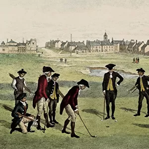 Golf in Saint Andrews (1800)