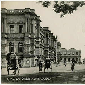 The GPO and Queens House - Colombo, Sri Lanka