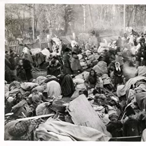 The Great Retreat off 1915 - Russian peasants World War I