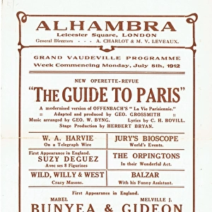 A Guide to Paris by George Grossmith