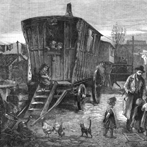 Gypsy Camp near Latimer road, London