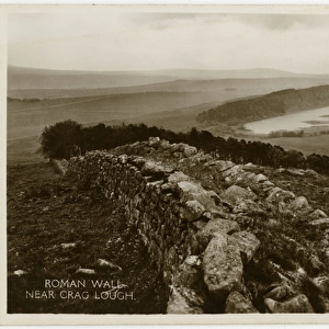 Hadrians Wall - near Crag Lough