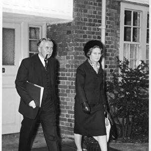 Harold Wilson and wife
