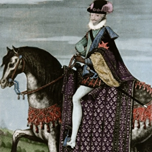 Henry IV of France (1553-1610). Equestrian