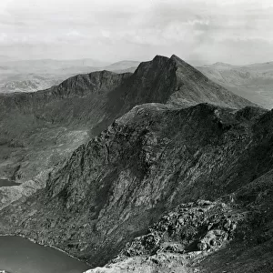 High peaks of Snowdonia National Park, North Wales