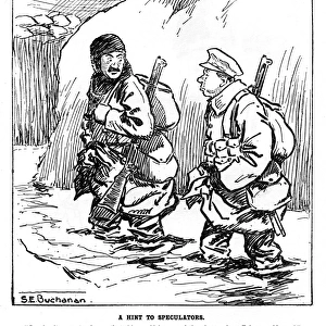 A Hint to Speculators, trench humour, WW1