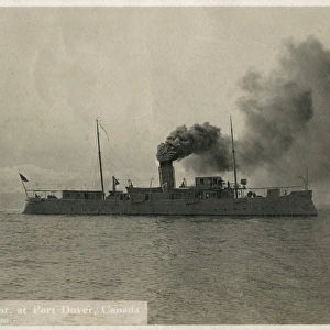 HM cruiser Vigilant, Canadian gunboat