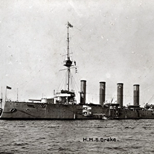 HMS Drake, British protected cruiser