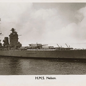 HMS Nelson - British Naval Battleship