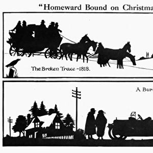 Homeward Bound on Christmas Eve by H. L. Oakley