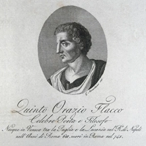 Horace, Quintus Horatius Flaccus (65-8 BC). Latin