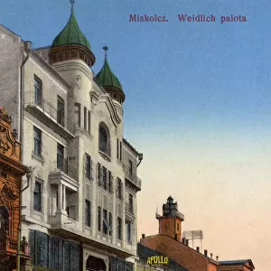 Hungary - Weidlich Palace at Miskolc
