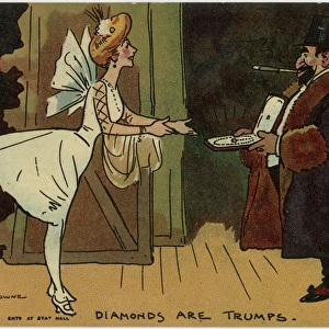 Illustrated Bridge (series) - Diamonds are Trumps