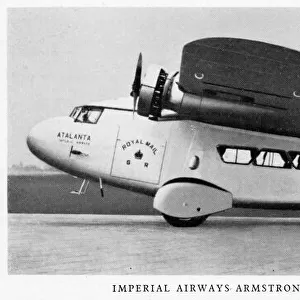 Imperial Airways Armstrong-Whitworth AW15 Atalanta plane