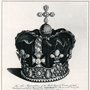 Imperial State Crown of George III, was crowned 1761