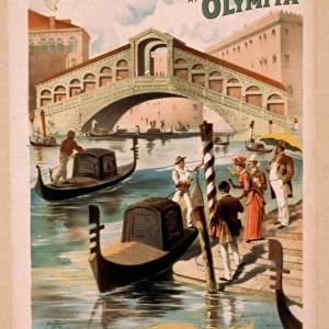 Imre Kiralfys great realistic representation of Venice of t