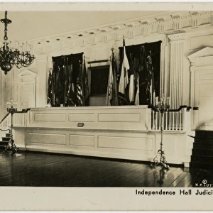 Independence Hall Judicial Chamber (interior), Philadelphia