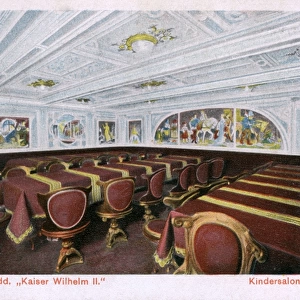 Interior of The Kaiser Wilhelm II ocean liner (3 / 4)