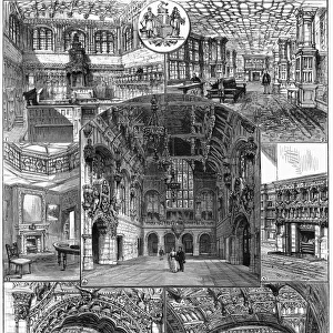 Interior of the Victoria Law Courts, Birmingham, 1891