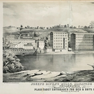 Joseph Ripkas mills. Manayunk 21st Ward, Philadelphia