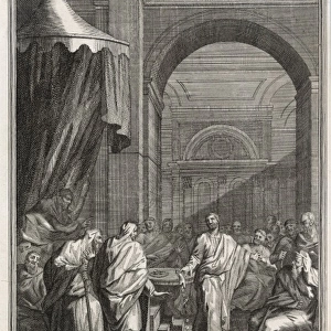 Judas Repents in Temple