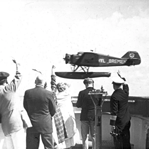 Junkers Ju46 of Lufthansa shortly after being catapulted