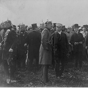 Kaiser Wilhelm II with Count Graf von Zeppelin