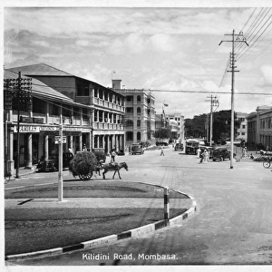 Kenya, East Africa - Kilidini Road, Mombasa