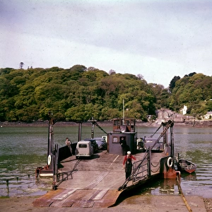 King Harry Ferry, crossing the River Fal, Cornwall