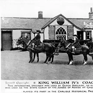 King William IVs coach at Gretna Green, Scotland