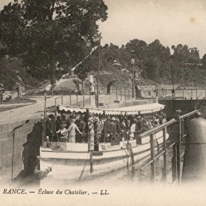 La Rance, France - Chatelier Lock