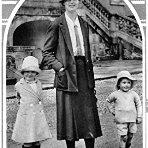Lady Coventry with children
