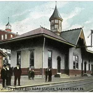 Lehigh Valley Railroad Station, Shenandoah, PA, USA