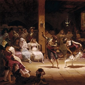 LLOVERA BOFILL, Josep (1846-1896). A Dance of