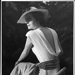 Low-Back Dress 1930s