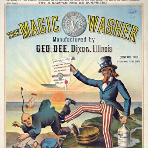The magic washer, manufactured by Geo. Dee, Dixon, Illinois