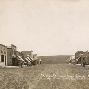 Main Street, Winner, South Dakota, USA